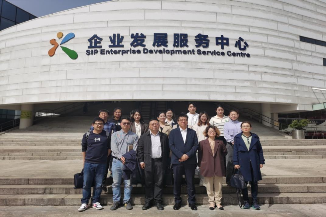 常州科教城赴蘇州工業(yè)園區(qū)企業(yè)發(fā)展服務(wù)中心考察學習